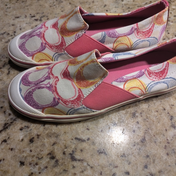 Coach Women's Poppy 8.5 B Slip-On Sneakers - Picture 2 of 5